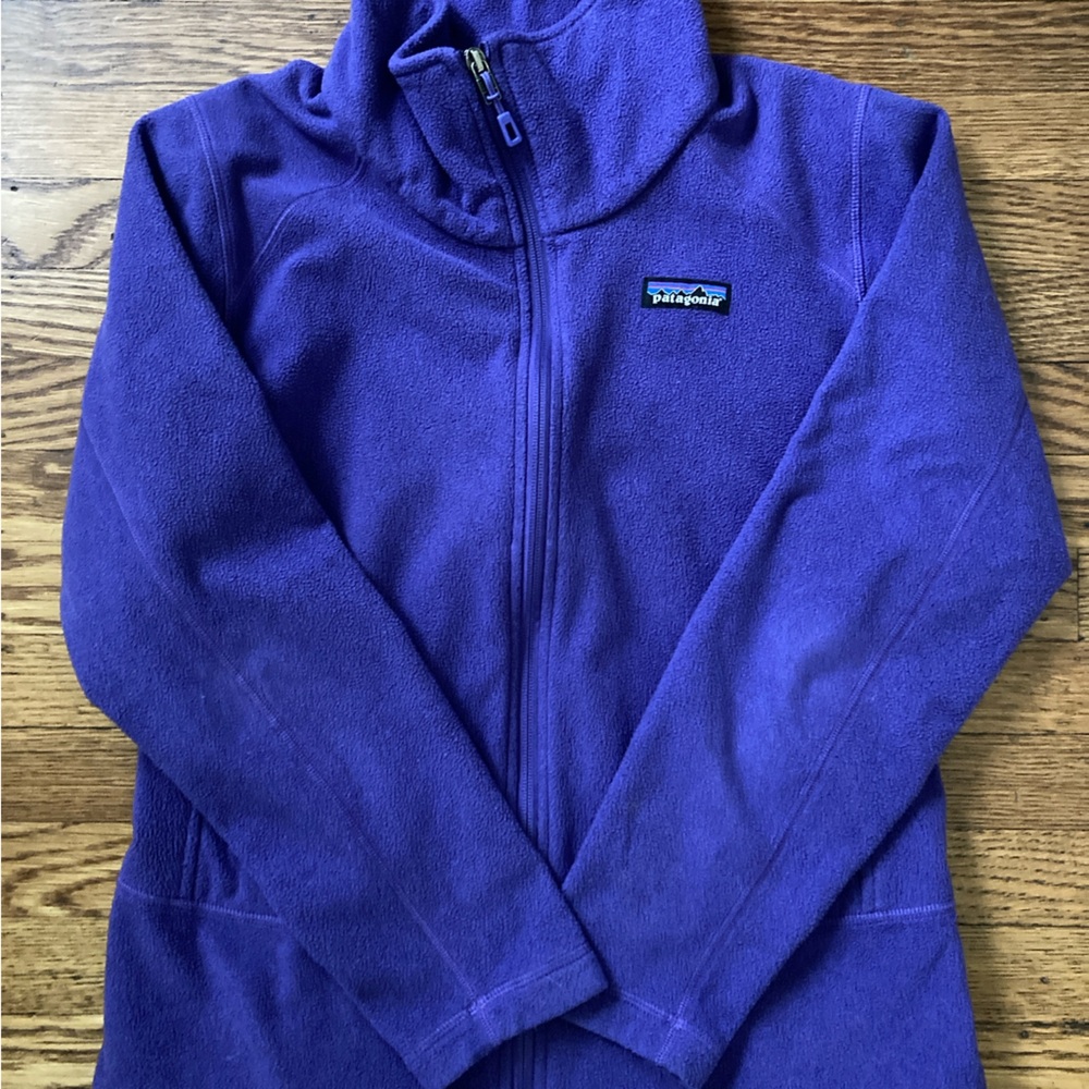 Vintage Patagonia Women’s Purple Fleece Zip Jacket